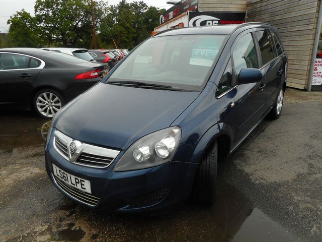 2011 VAUXHALL ZAFIRA EXCLUSIV 1.6i 16v VVT - Picture 3