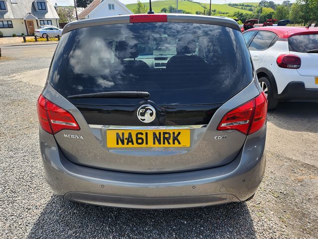 2011 VAUXHALL Meriva EXCLUSIV 17CDTi 16v (100PS) auto (a/c) - Picture 4