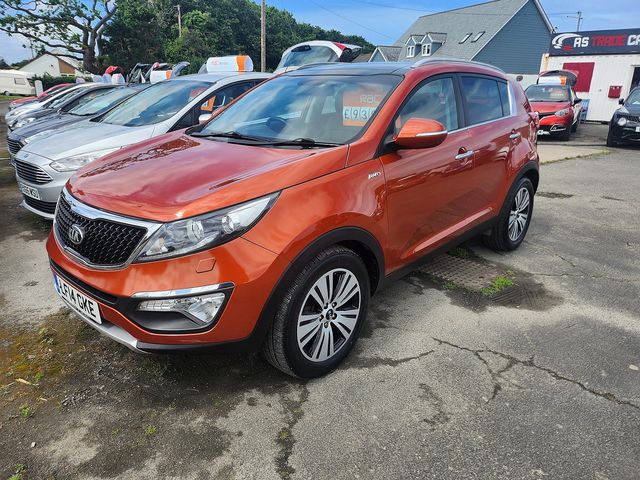 2014 KIA Sportage 2.0 CRDi KX-3 Sat Nav AWD Auto - Picture 2